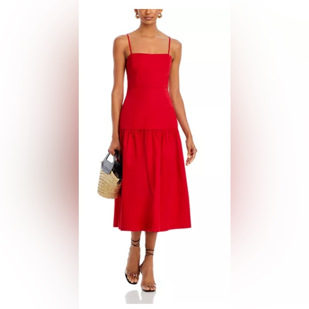 Aqua Drop Waist Dress